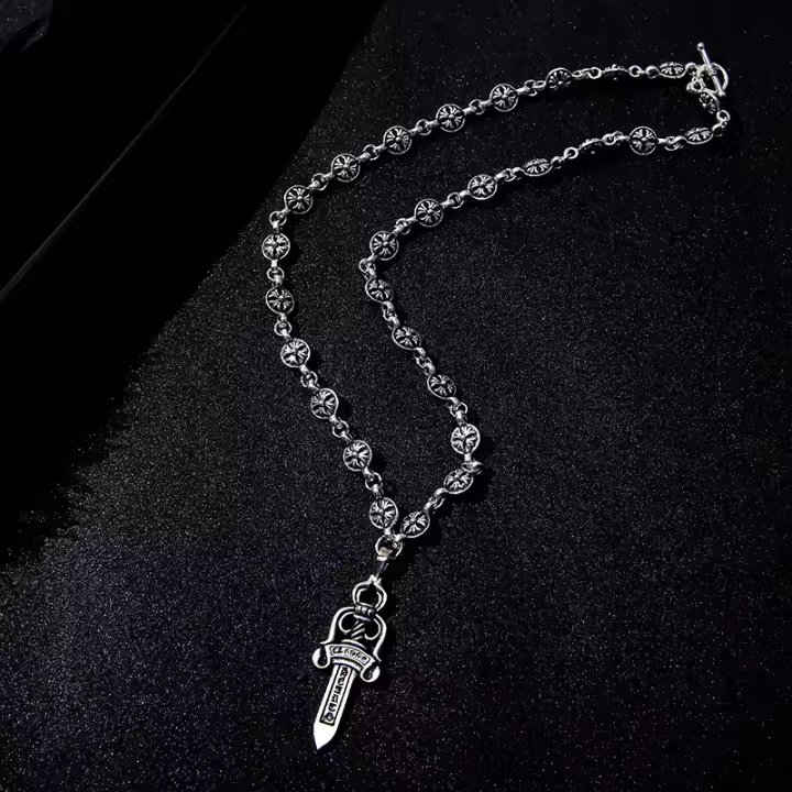 Collar Colgante Unisex de Estilo Hip Hop Punk Moda Callejera para Hombres y Mujeres - 1