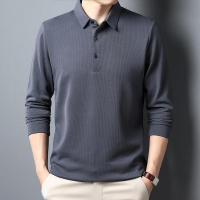 Camiseta Polo Casual Para Hombre Manga Larga Cómoda Verano Top Antigüedades Estilo Sólido Antiarrugas Polyester - details 7