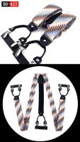 Accesorios de Moda para Hombres Correa de Pantalón en Forma de Y Ancho de 3.5cm 6 Clips - details 26