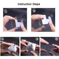Cajas de plástico transparente para regalos, embalaje de Pvc para dulces, recuerdo de boda, 50 piezas - details 5