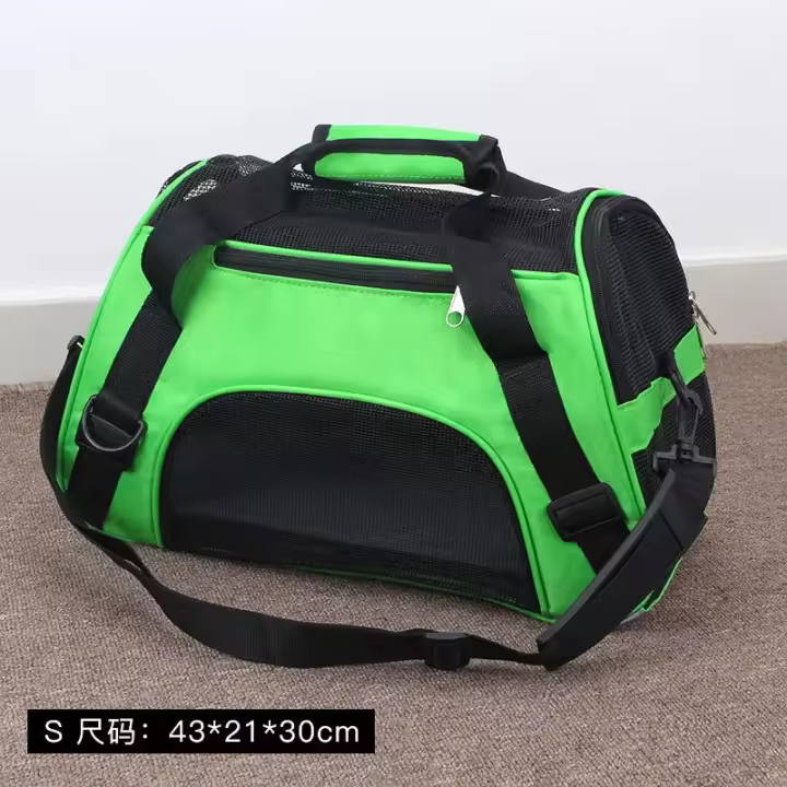 Bolsa Oxford plegable transpirable para gato, Mochila cómoda para transportar mascotas, viajes al aire libre - 1