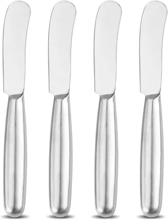 Juego de cuchillos para queso Juego de cuchillos para mantequilla de acero inoxidable de 3 piezas - 1
