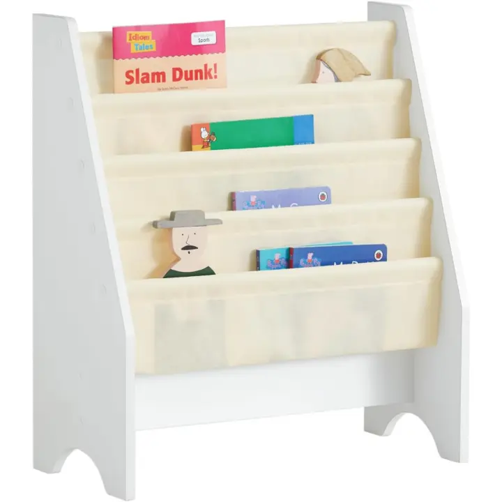 4 Estanterías Estantería Estándar InfantilBlanco/BeigeH71cm FRG225-W - 1