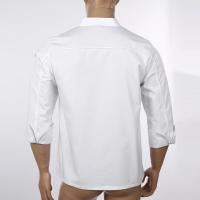 Ropa de Chef de manga larga, uniforme de cocina para restaurante, abrigo de Chef para hombres y mujeres, chaquetas de trabajo de camarero, uniforme profesional general - details 32