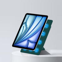 AJIUYU-funda magnética para iPad Air, carcasa protectora de PU, 11 pulgadas, 13 pulgadas, M2 2024, Smart Folio, M4 Pro, Air11, Air13 - details 15