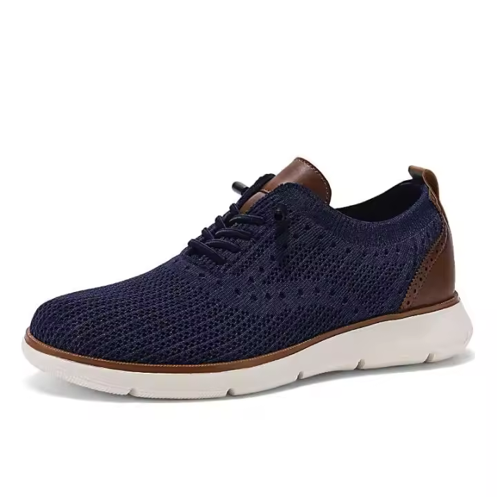 Zapatos deportivos populares de alta calidad con logotipo de marca Oxford informales con cordones para caminar diseño italiano a la moda talla 48 - 1