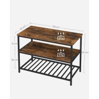 Cocina con encimera Grande, Estructura de Acero Estable, 120 x 60 x 90 cm, Estante de Cocina Industrial, - details 1