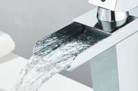 Grifo de cascada, grúa de acero inoxidable para baño, lavabo, grifo mezclador - details 5