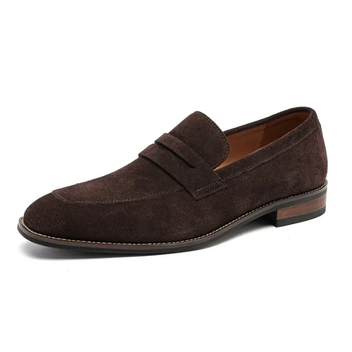 Mocasines Zapatos casuales de tendencia británica para hombre Versión coreana Perezoso - 1