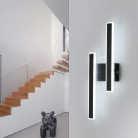 Goeco Luz de Pared LED Negra 32W Ahorro de Energía Regulable Brillo Blanco Caliente/Medio/Frio - details 7