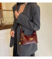 Bolso Premium 2025 nuevo nicho textura retro bolso de moda de un hombro mensajero bolso de las mujeres bolsa de bola de masa - details 11