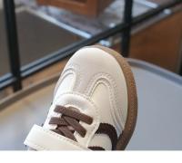 Zapatos deportivos transpirables para niños y niñas, zapatos informales a la moda, suela gruesa, primavera y otoño, nuevos zapatos planos con gancho y bucle, 2024 - details 13