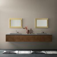 146 x 56 cm, Cobre, Espejo de Pared, Hecho en Italia - details 11