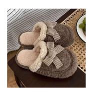 Zapatillas de algodón sucias antideslizantes de invierno a la moda Ins de estilo coreano, plantilla de felpa, nuevo hogar, dormitorio, parejas - details 6