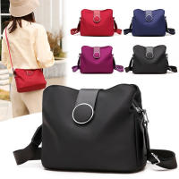 Bolso de hombro impermeable de nailon vintage para mujer, bandolera de moda, bolso de mensajero sencillo, bolso diario para mujer, bolso de viaje para mujer - details 1