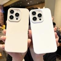 Funda de teléfono suave de colores caramelo a la moda para IPhone 16, 12, 14, 13, 15 Pro Max, 14Plus, parachoques de cámara, protección contra golpes, funda mate - details 8