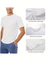 Camiseta con gráfico desgastado 'I Am Panic' Hercules: camisa de algodón blanca para hombre para amantes de la mitología y los dibujos animados - details 3