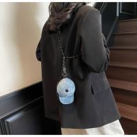 Gorra de béisbol vaquera, bolso cruzado, bolsa de almacenamiento para auriculares, Mini sombrero Harajuku, billetera, monedero de lona portátil de estilo coreano para uso diario - details 16