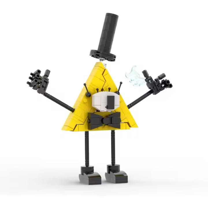 Juego de bloques de construcción de personajes de Anime para niños, juguetes creativos, figuras de acción coleccionables, personajes populares, cumpleaños - 1