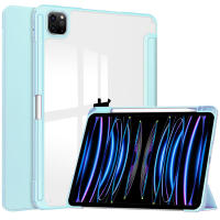 Funda Antigolpes con Tapa Trasera Transparente, Soporte Integrado para Lápiz, para iPad Pro 11, 2024 - details 2