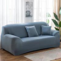 Fundas de Sofá Elásticas de Color Sólido Cubiertas de Muebles para Sala de Estar - details 25