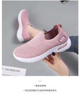 2025 Nuevos zapatos deportivos de verano transpirables con plantilla de PVC suave, planos, ligeros e informales para mujer - details 13
