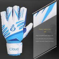 1 par de guantes de fútbol resistentes al desgaste, guantes de entrenamiento de portero de látex gruesos antideslizantes, excelentes guantes de portero antideslizantes - details 7