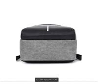 Mochila antirrobo con cerradura de contraseña para hombres, bolsa de computadora de carga usb, mochila de ocio empresarial - details 29