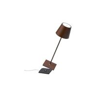 Lámpara, Lámpara de Mesa Recargable e Inalámbrica con Control Táctil, También Adecuada como Lámpara de Exterior, Atenuador, 2700-3000 K, Altura 29 cm, Color Blanco - details 2