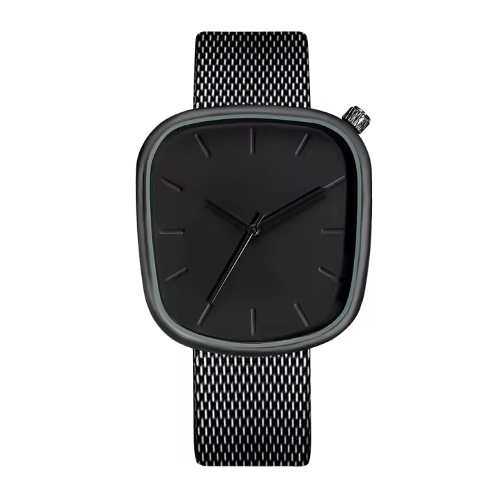 Reloj cuadrado versátil para hombre y mujer. - 1