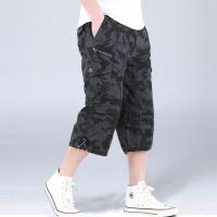 Pantalones recortados monos para hombres pantalones medianos pantalones cortos casuales para deportes al aire libre con múltiples bolsillos para hombres sueltos y delgados para hombres - details 18