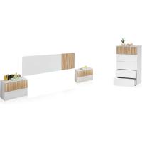 Armario Reversible Nitza Blanco Artik y Natur Medidas 190cm x 187cm x 40cm - details 11