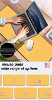 Alfombrilla de escritorio para teclado, alfombrilla de ratón antideslizante de Anime Extra grande y gruesa con dibujos de animales para oficina y videojuegos, gran oferta - details 1