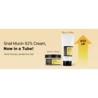 snail 92 cream tube new same formula double size up