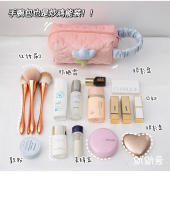 Bolsa de cosméticos portátil para mujer, gran capacidad, Internet, bonitos, superventas, nuevos productos para el cuidado de la piel, cajas de bolsa de lavado - details 6