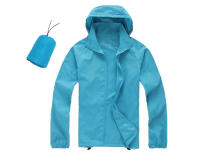 Chubasquero para hombre, chaqueta impermeable con capucha para exteriores, cortavientos ligero para ciclismo - details 12