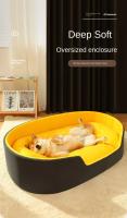 Cama Universal para perros y gatos, casa de gran tamaño, sofá, perrera suave, cálida, accesorios para mascotas, S-XXL, cuatro estaciones - details 2