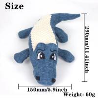 Juguete mordedor de Cocodrilo de Peluche Juguete interactivo para Mascotas - details 23