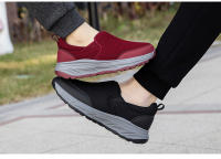 2025 Zapatos deportivos de ocio al aire libre para mamá que camina de un paso, de mediana edad y para personas mayores, zapatos de malla ligeros - details 30