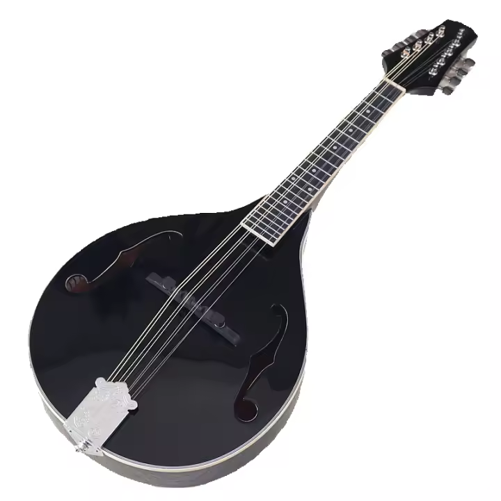 Guitarra de mandolina de 8 cuerdas, instrumento melódico clásico de alto brillo, estilo A, para principiantes y adultos - 1