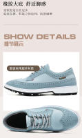 Zapatos de golf de gran tamaño estilo británico zapatos deportivos casuales ligeros y resistentes al desgaste - details 6