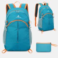 Mochila plegable grande, ultraligera mochila de viaje con cremallera, impermeable, para ciclismo y montañismo - details 3