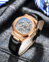 Reloj mecánico automático para hombres reloj mecánico luminoso impermeable - details 8