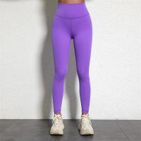 Solid Color 2.0 Women's sports leggings Plus size high waist Yoga leggings Sports Gym integrated training Jogging back built-in - details 5