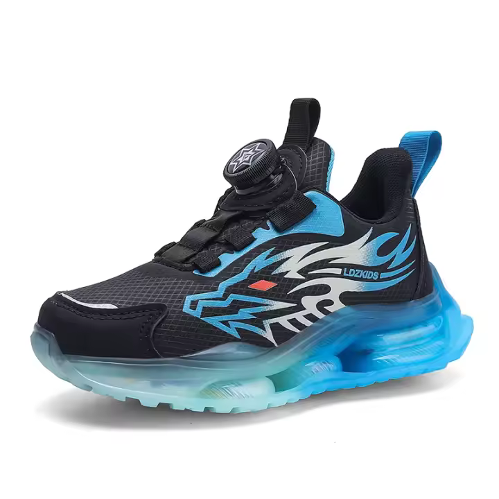 Zapatillas de deporte transpirables antideslizantes para niños, zapatos deportivos ligeros para correr, moda para niños - 1