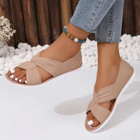 Sandalias de verano, zapatos de playa, estilo plano, casuales, pantuflas para mujer - details 5