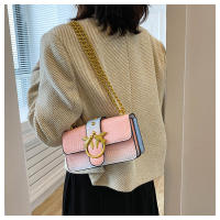 Nueva bolsa de las mujeres, la lucha contra la cadena de piedra patrón de hombro crossbody bolsa, estilo urbano simple - details 10
