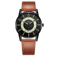 Relojes baratos de marca XINEW genuinos de lujo de primera calidad para niños, reloj de cuarzo con fecha y correa de Cuero Simple a la moda negra, reloj Erkek Barato Saat Relogio Masculino - details 11