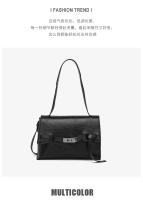 Nuevo bolso de hombro versátil de cuero, bolso de mano tipo commuter de gran capacidad, bolso bandolera. - details 3