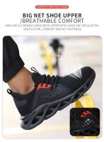Zapatos de Seguridad para Trabajo Unisex de Talla Completa Punta de Acero Transpirable Ligero - details 7